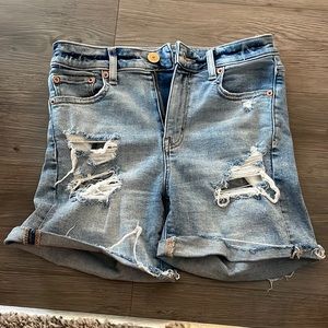 American eagle jean shorts